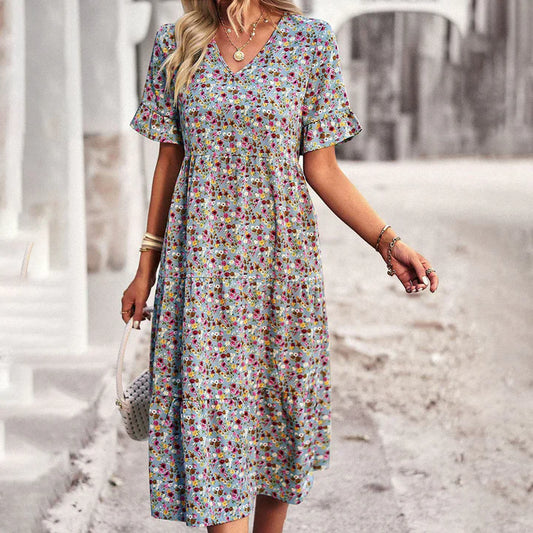 Lena – abito estivo floreale