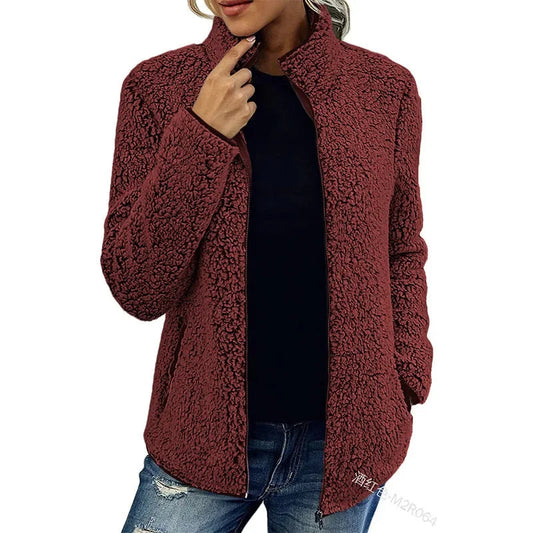 OLIVIA | giacca in pile da donna