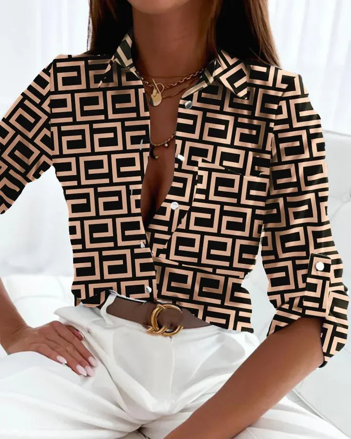 Carina - Blusa a righe marittime