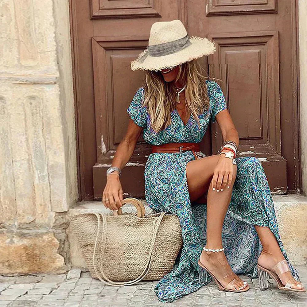 Abito lungo boho