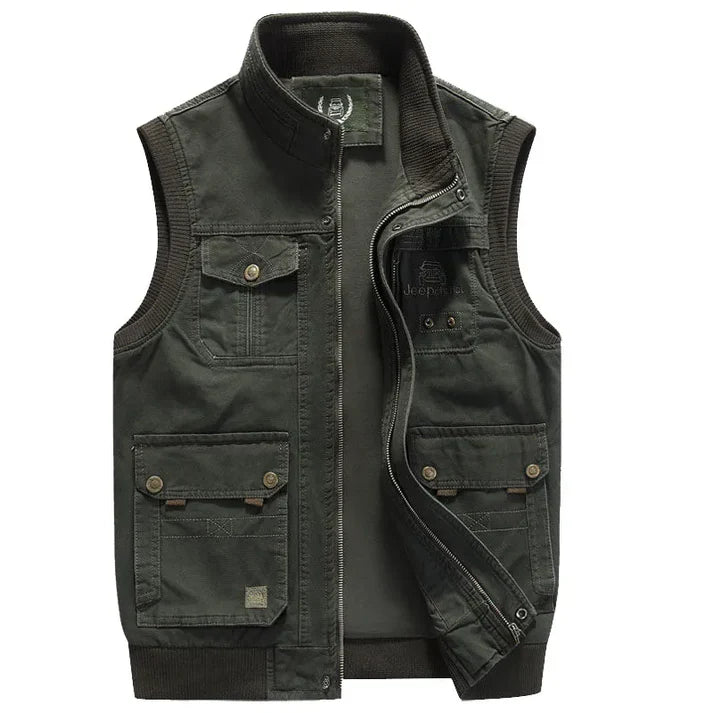 John - gilet multitasche da uomo in stile vintage - il regalo perfetto per papà