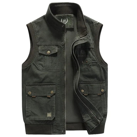 John - gilet multitasche da uomo in stile vintage - il regalo perfetto per papà