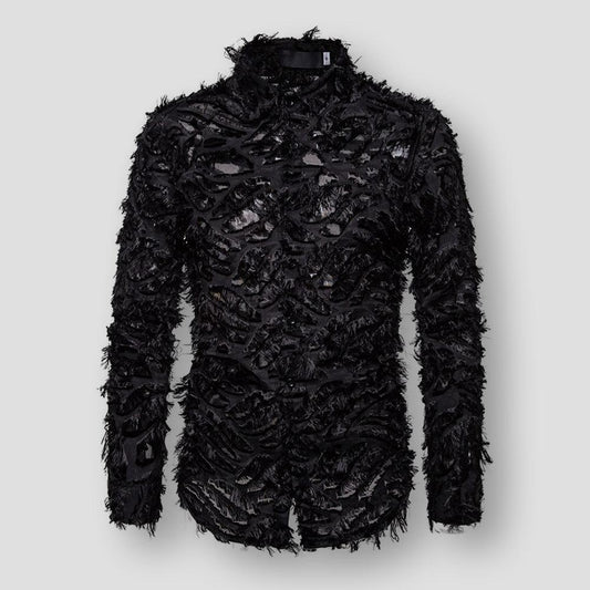 Alec – maglione di piume alla moda per uomo
