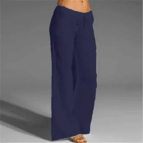 Pantaloni di lino bianco - Anna