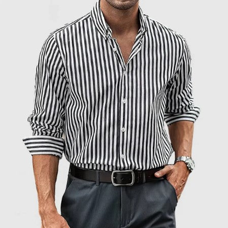 Timothy - camicia di cotone a righe