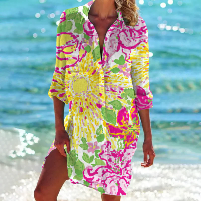 Lianne - abito camicia classico