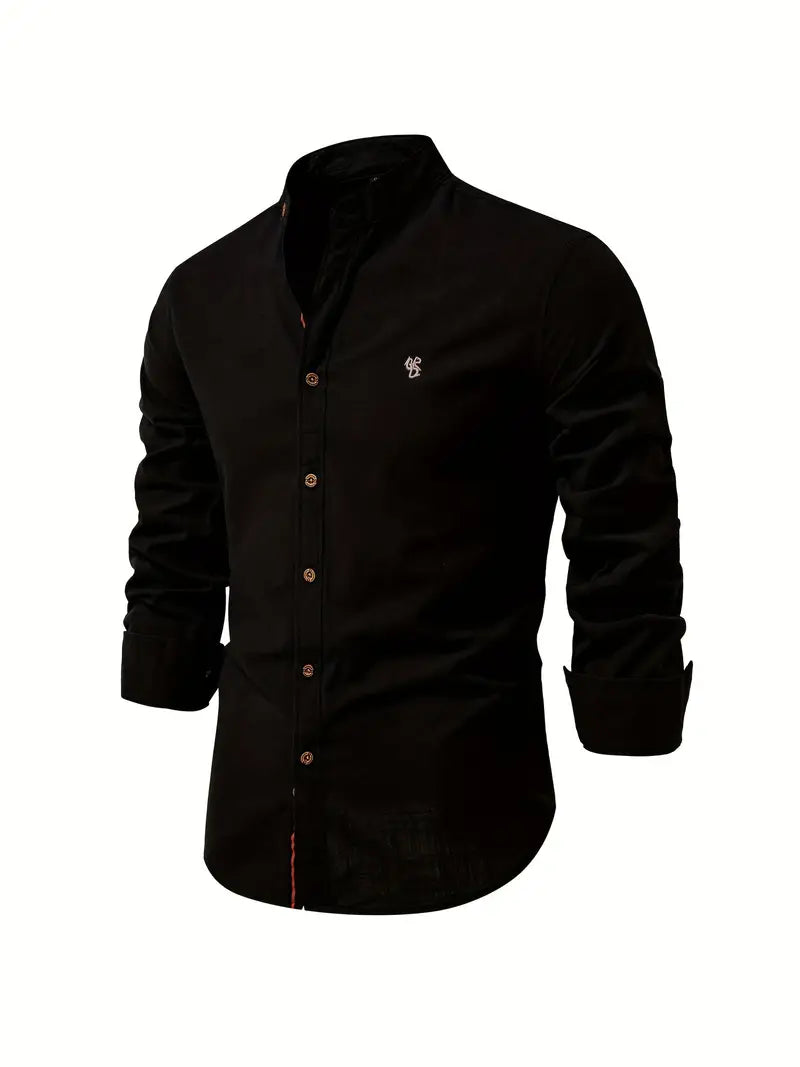Benjamin –camicia a maniche lunghe con bottoni per la primavera