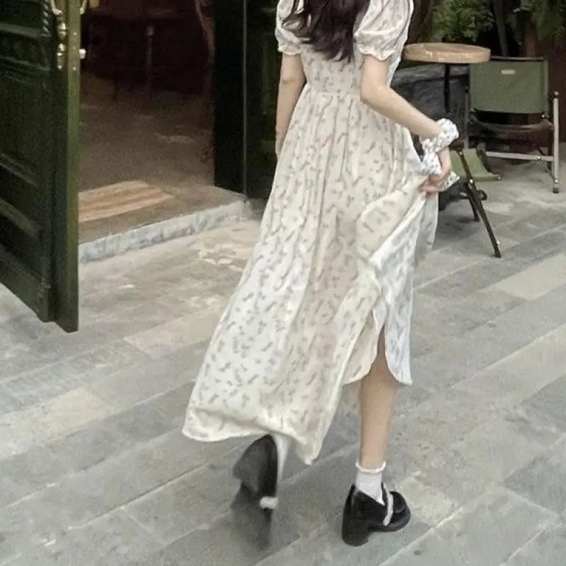 Abito lungo harlow in rosa petalo - taglie adatte alla pancia e inclusive (S-3XL)