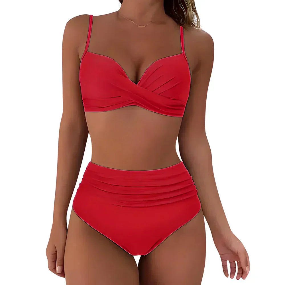 Bikini a taglio alto