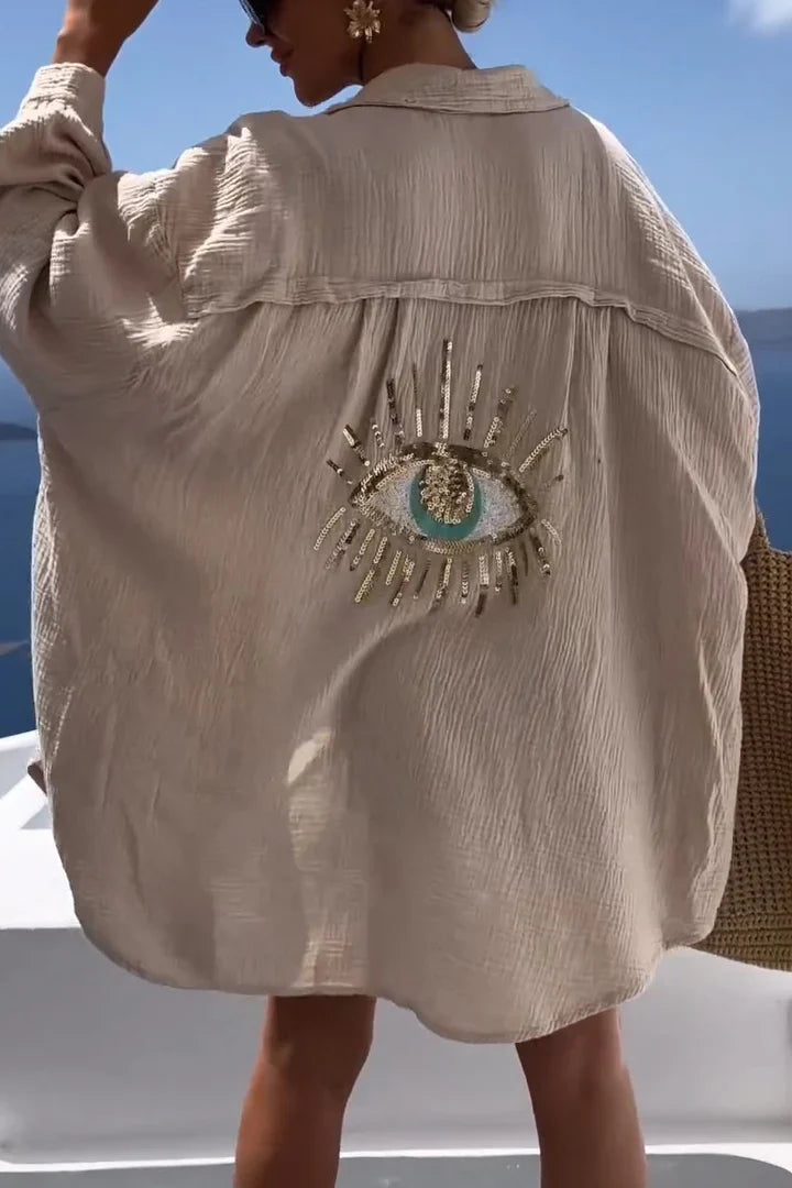 Penelope | camicia di cotone oversize