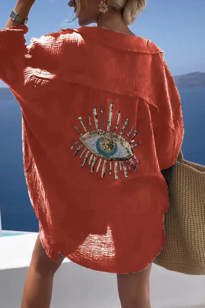 Penelope | camicia di cotone oversize