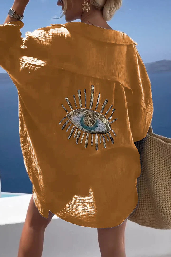 Penelope | camicia di cotone oversize