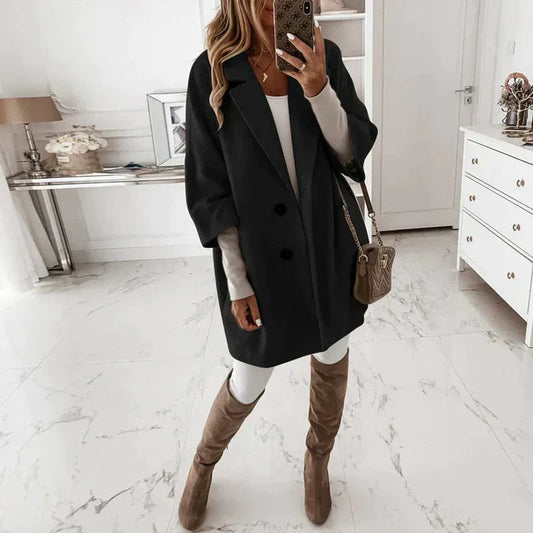 Delphine - cappotto invernale moderno e caldo