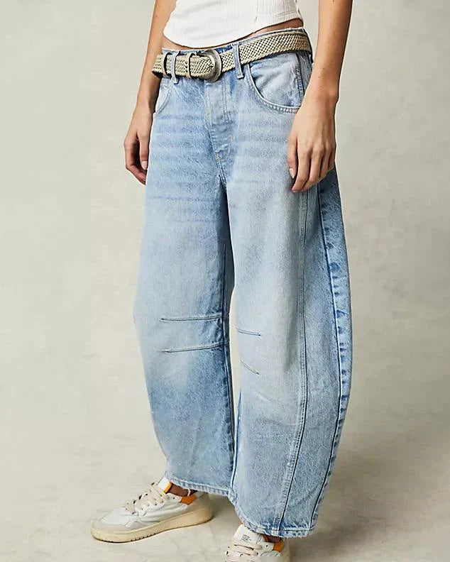 Ava - jeans a botte a vita media da donna
