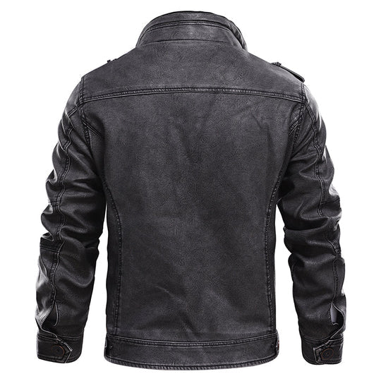 Benne - elegante giacca in pelle premium per uomo