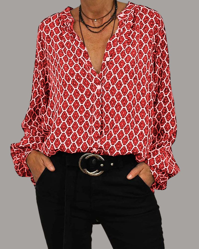 Camicetta Zara con scollo a V