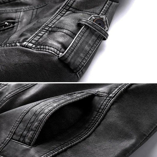 Benne - elegante giacca in pelle premium per uomo
