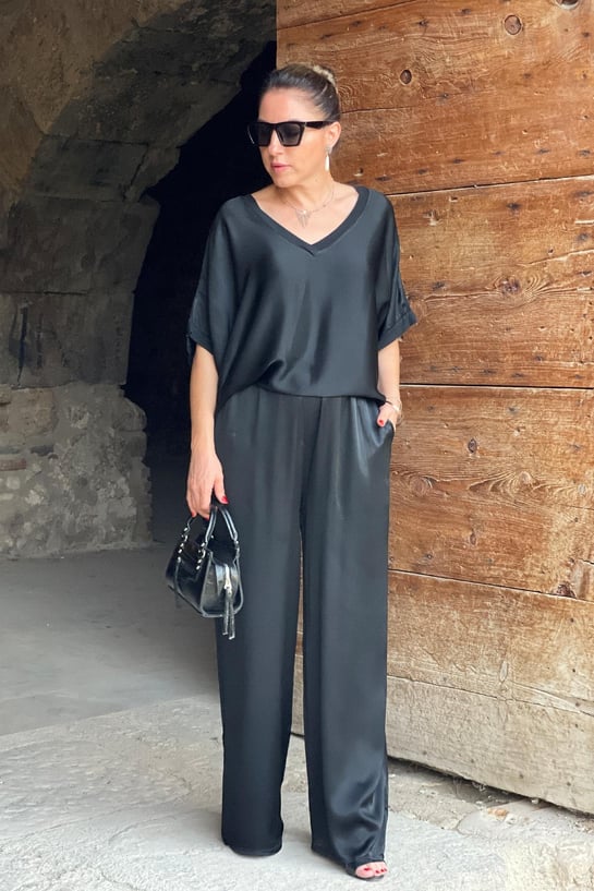 Britt - set due pezzi in raso